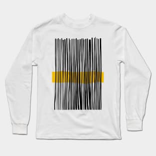 Barcode line Long Sleeve T-Shirt